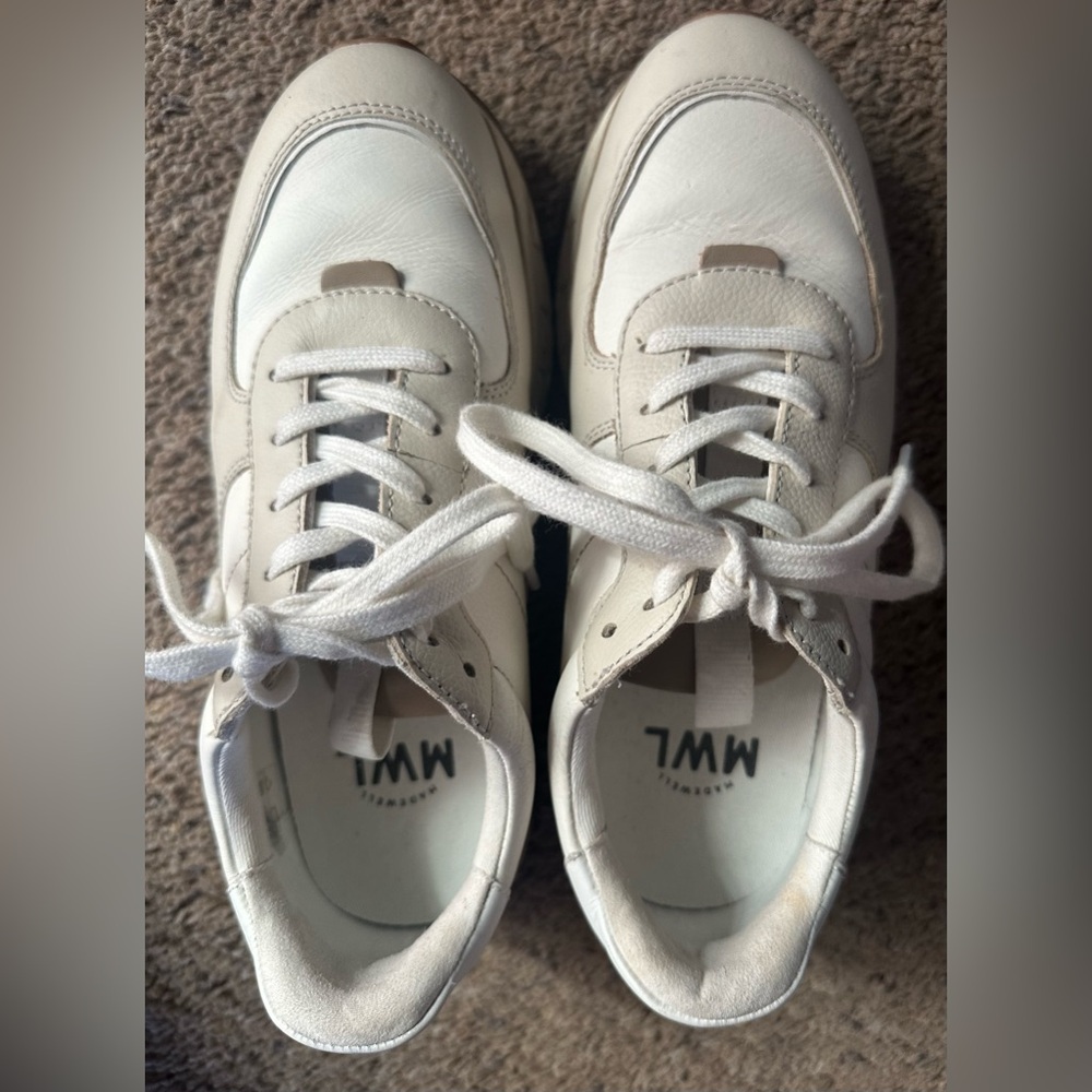 Madewell Cream MWL Sneakers